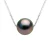 Ketting Tahitian Pearl Ronde 9-10 mm Venetiaans keten 925