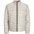 Jack & Jones Jas zomer Hero Puffer Collar Beige