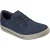 Skechers Arch Fit Solano 2.0 Rey Leren Heren Navy Suède Veterschoenen