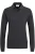 HAKRO 215 Dames poloshirt met lange mouwen koolstofgrijs, Effen