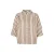 Lollys Laundry gestreepte blouse bruin