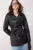 TRENDYOLMİLLA Dames Zwart Effen Regular fit Trenchcoats