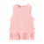 Mango Kids mouwloze top met textuur roze