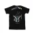 Star Wars Jongens The Mandalorian Helm Silhouet T-Shirt (Zwart)