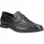Hush Puppies Bowie Leren Heren Zwarte Instappers
