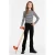 Anytime flared jeans zwart