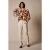 Summum Woman Trousers High Waist Soft Foam Oatmeal