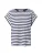 Smith&Soul Oversized shirt  nachtblauw / wit