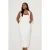 Odd Muse Halter Midi Dress White