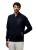 Vest donkerblauw State of Art regular fit gemêleerd