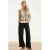 Smashed Lemon gebloemde blouse met linnen – ecru