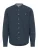 BLEND Overhemd ‘ BHBobby Shirt mandarin ‘  blauw