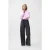 Catwalk Junkie Jogger Trousers With Piping Dark Grey Melange