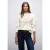 Street One Dames Sweater met print in Beige