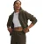 Under Armour Dames Hoge Stapel Cropped Fleece Jas (Groen)