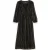 Scotch & Soda Midi Dress With Lurex And Puff Sleeve Evening Black