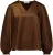 Vive La Femme Blouse Emely Bruin dames