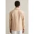 Reiss Ls Linen Twin Pocket Overshirt Stone