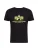 ALPHA INDUSTRIES Shirt ‘Basic T Neon Print’  neongeel / zwart