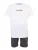Calvin Klein Underwear Pyjama kort  donkergrijs / wit