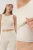 TRENDYOLMİLLA Dames Ecru Effen Mouwloos Regular fit Blouses