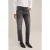 We Fashion 5-pocket Mid Waist Dark Grey