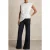 Reiss Drape T-shirt White