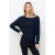 Caroll pullover met wol marineblauw