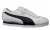 Puma Roma 68 Vintage Wit Zwart Leer Lage Lace Up Herentrainers 370051 02