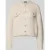 Oui Gebreid jack met ronde hals en knoopsluiting