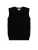 GOBI Cashmere Gebreide bodywarmer ‘Women’s Timeless Cashmere Crewneck Vest’  zwart