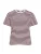 VILA Shirt ‘VINORA’  bourgogne / wit