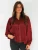 Honnête Atelier Blouse ‘Quincy’  bourgogne