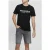 GUESS Ss Cn  Logo Tee Jet Black A996