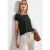 Street One Dames Basic shirt met print in Groen