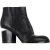 Alexander Wang Gabi Cutout Hak Enkellaarsjes van Zwart Leer