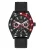 Guess Letterman Heren Zwarte Horloge GW0903G2