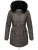 NAVAHOO Winterparka ‘Sweety Deluxe’  antraciet / zwart