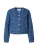 YAS Tussenjas ‘YASPRIKKA’  blauw denim / donkerblauw