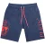 Philipp Plein PP doodshoofd marineblauwe zwembroek