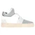 Balenciaga Sokstijl High-Top Sneakers in Grijs en Wit Polyester en Leer