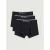 Ben Sherman Heren Mod Signature Strepen Boxer Shorts (Verpakking van 3) (Zwart)