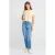Hoge taille Rechte pijp Moeder Jeans