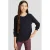 Anytime longsleeve T-shirt donkerblauw