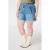 MS Mode high waist denim short medium blue denim