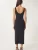 Happiness İstanbul Jurk  zwart