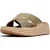 FitFlop F-mode espadrille leather flatform cross slides
