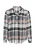 s.Oliver Blouse  donkergrijs / oranje / wit