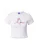 HUGO Shirt ‘Dalia’  blauw / oranje / rosa / wit