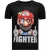 Local Fanatic Fight club mario rhinestone t-shirt
